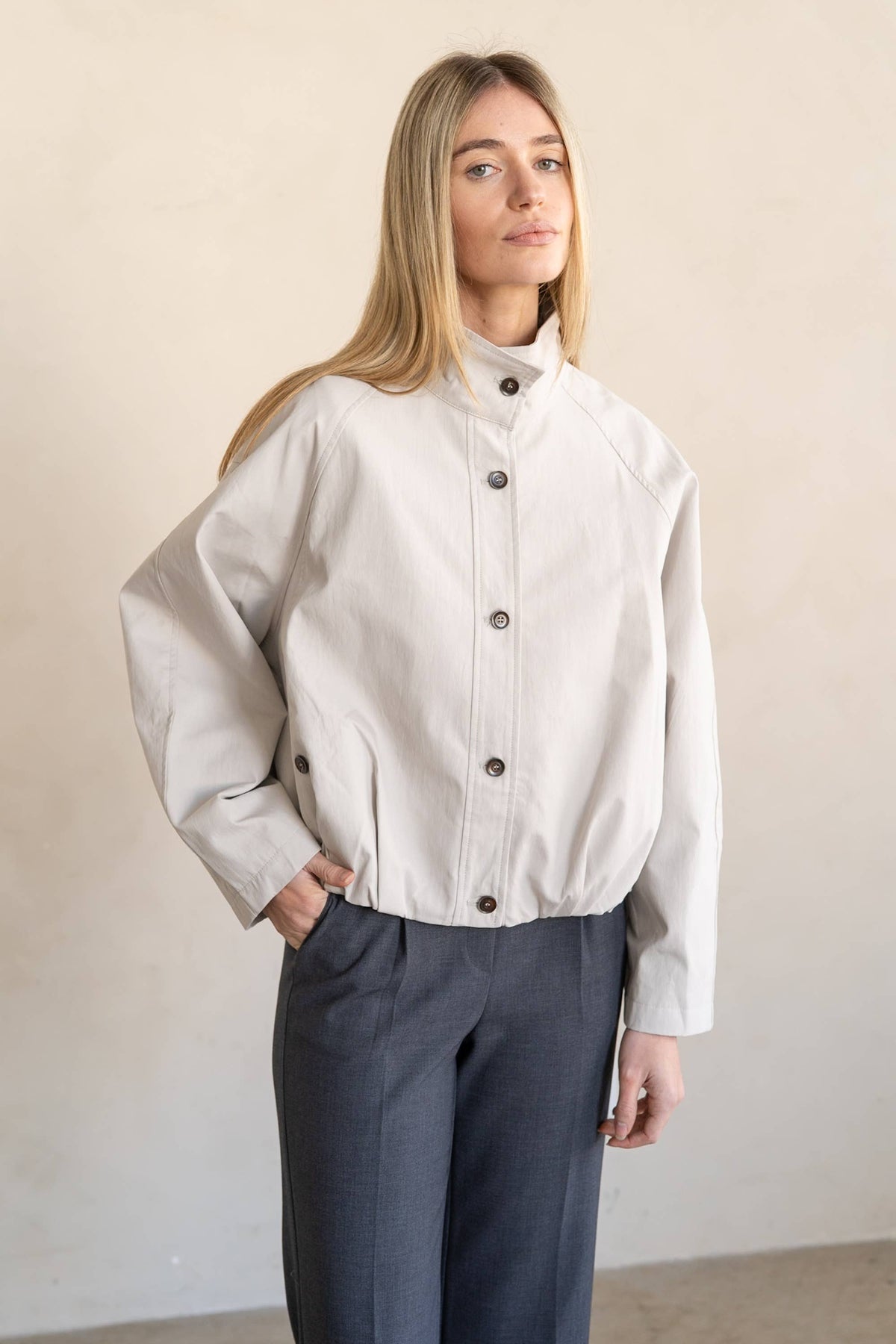CASUAL BLOUSON JACKET