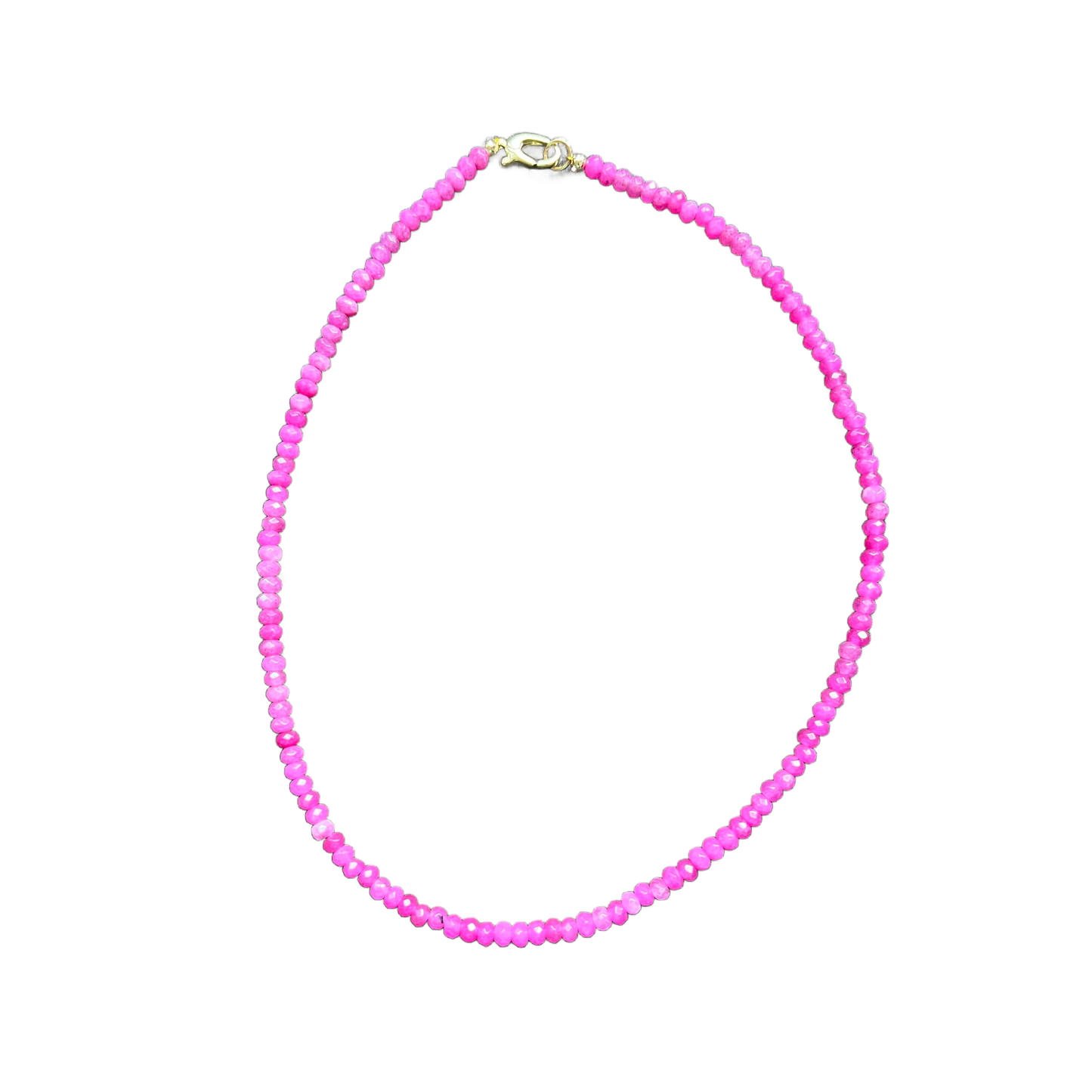 Dainty Candy Gemstone Necklace