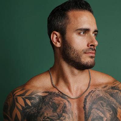 5mm Stainless Steel Curb Chain Necklace for Men