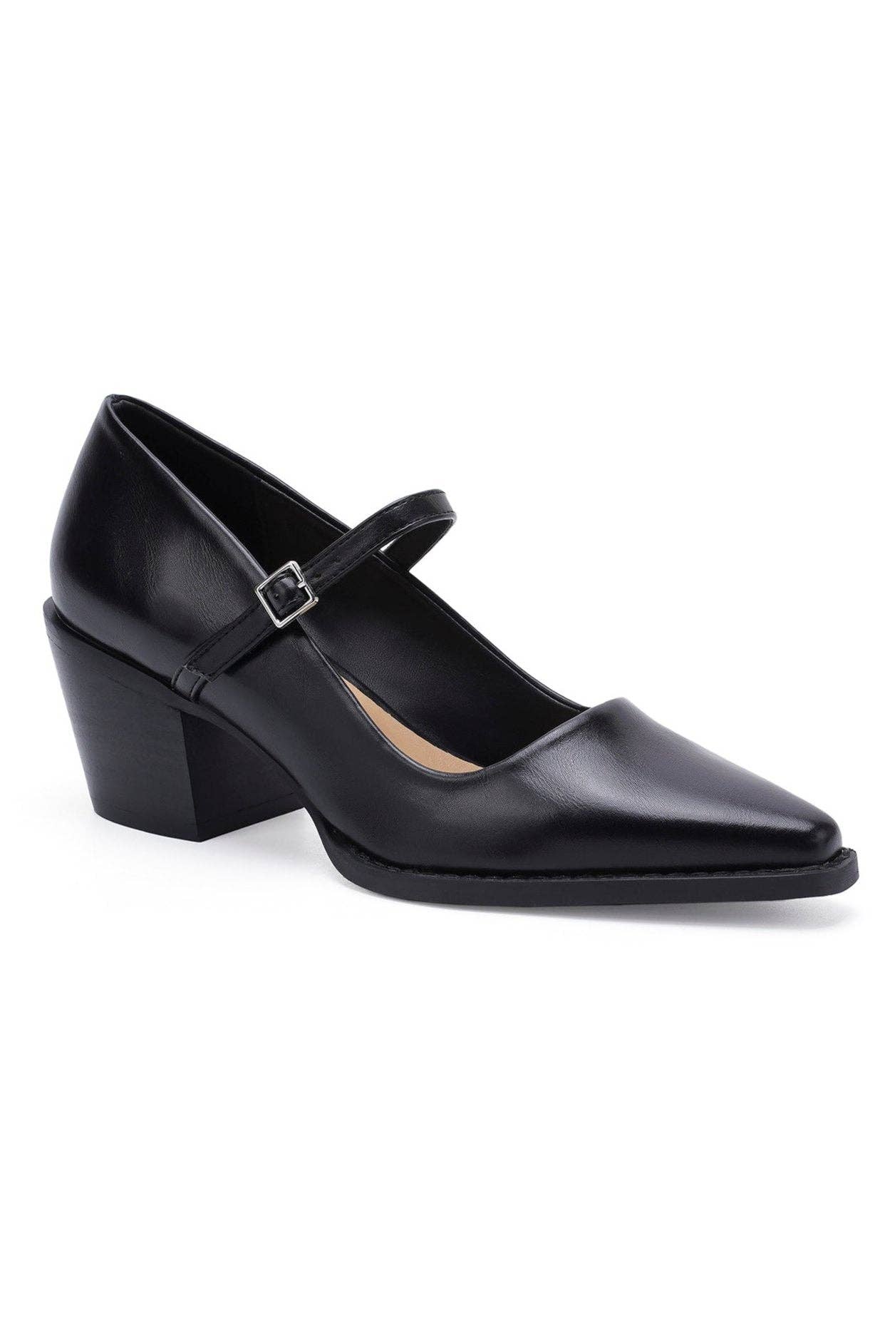 TESSA-07 Mary Jane Block Heels