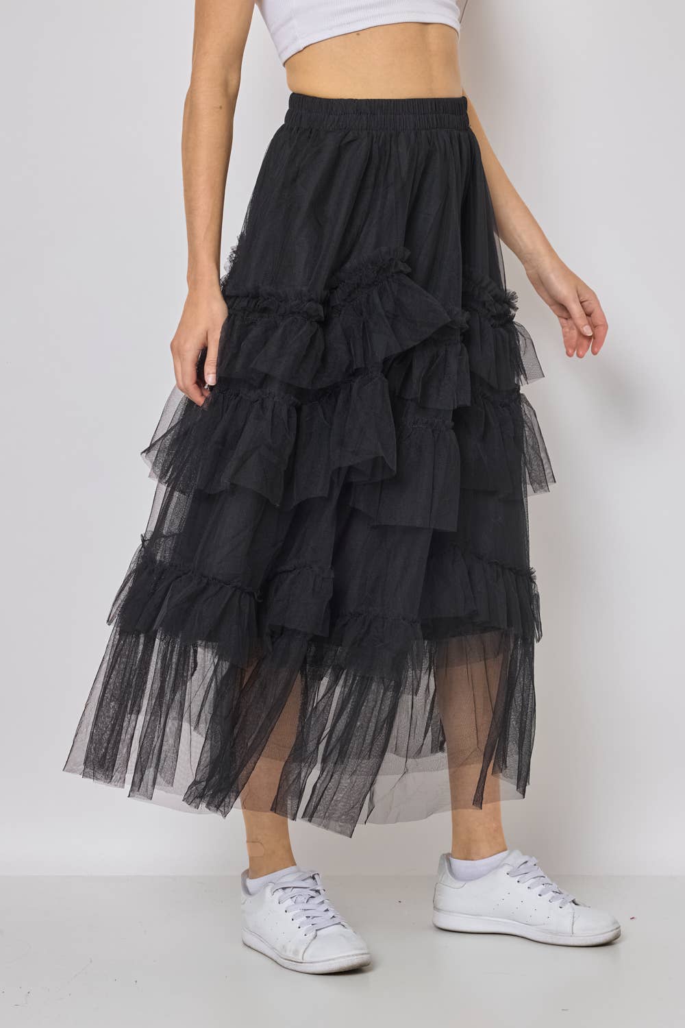 Long tulle skirt - FM612