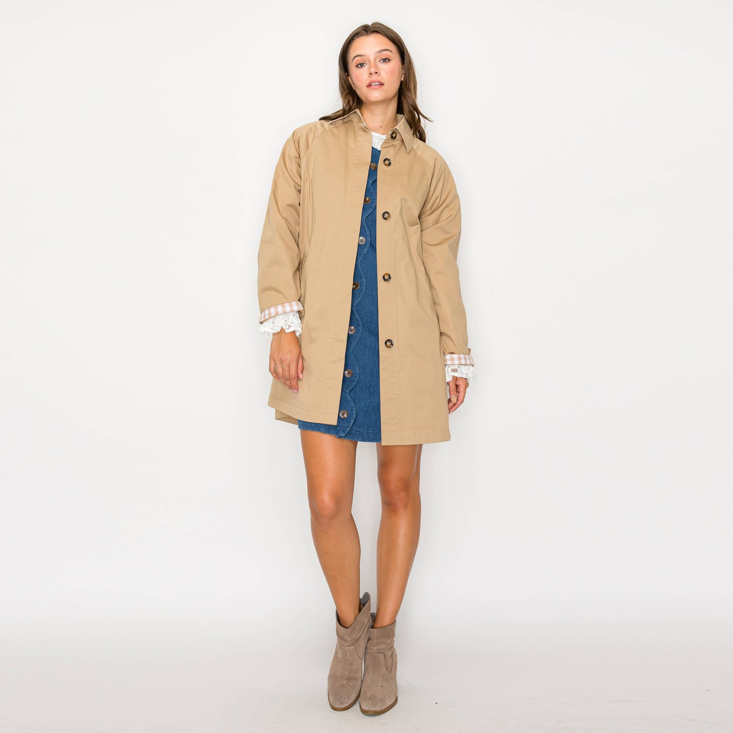 French Trench coat - LWJ1112