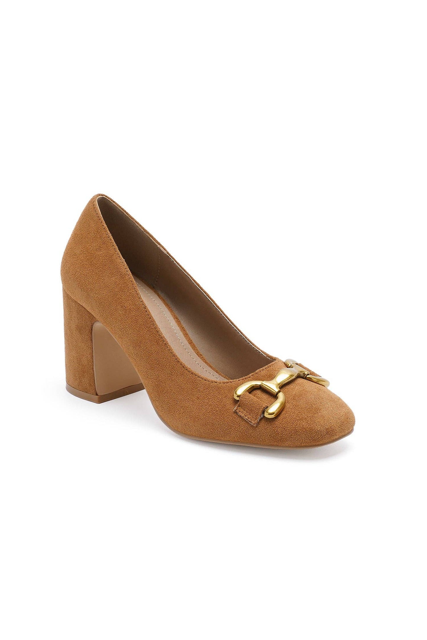 PALMER-05 Block Heel Pumps