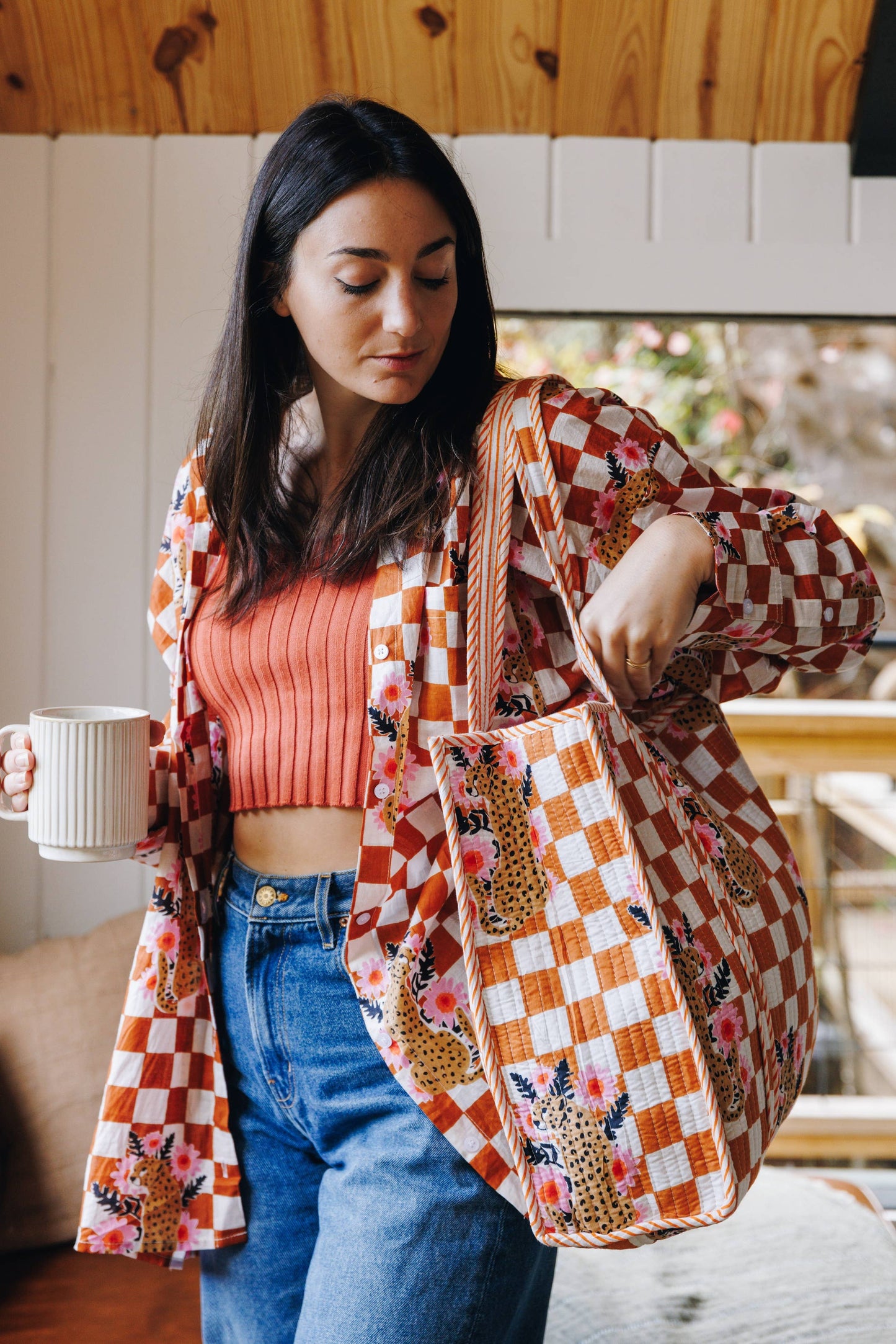 Boyfriend Button Down | Women’s Oversized Shirt | Checkered