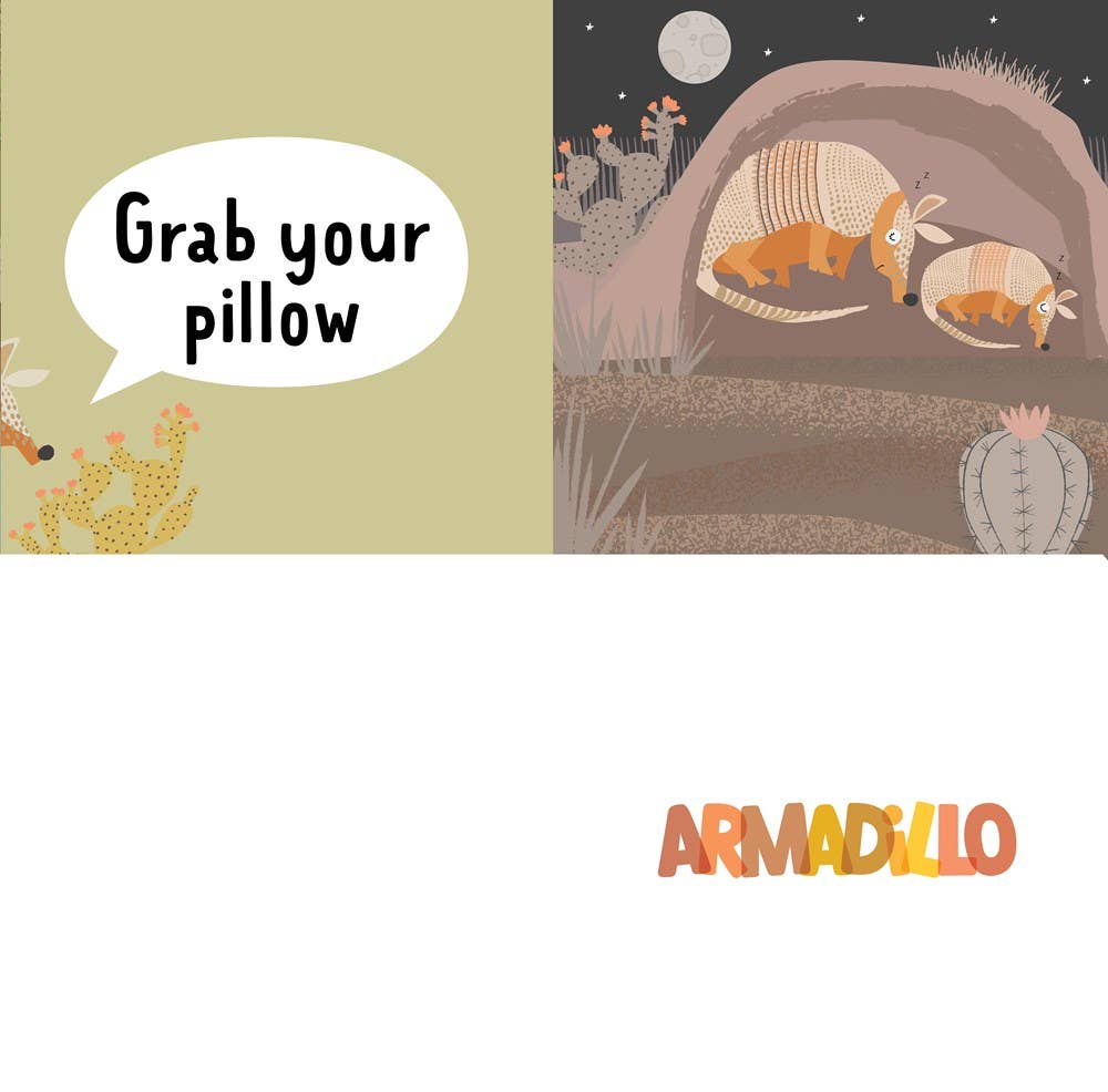 Grab Your Pillow, Armadillo: A Silly Book of Fun Goodnights