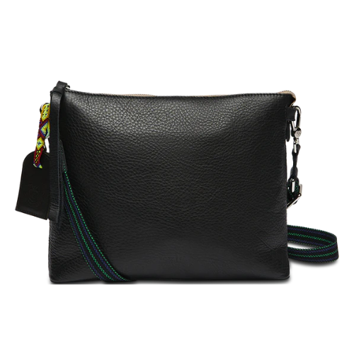 Consuela Crossbody Handbag Style Evie Black Leather