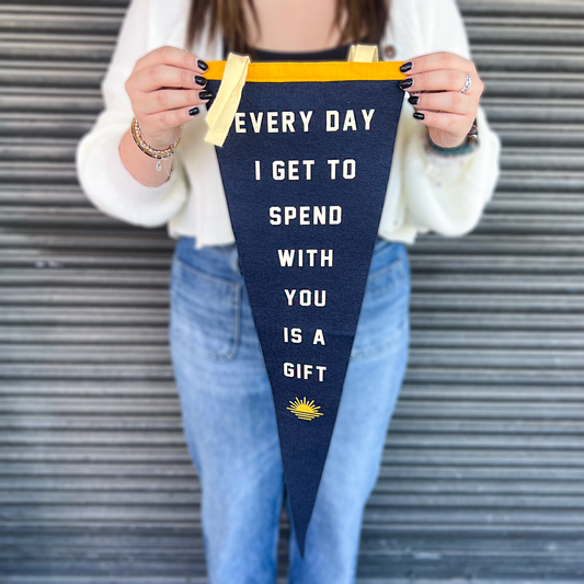 Everyday with You Pennant by Oxford Pennant Buffalo NY