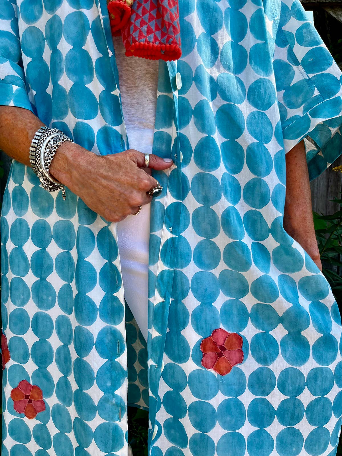 Pondi Shirt-Dress Blue