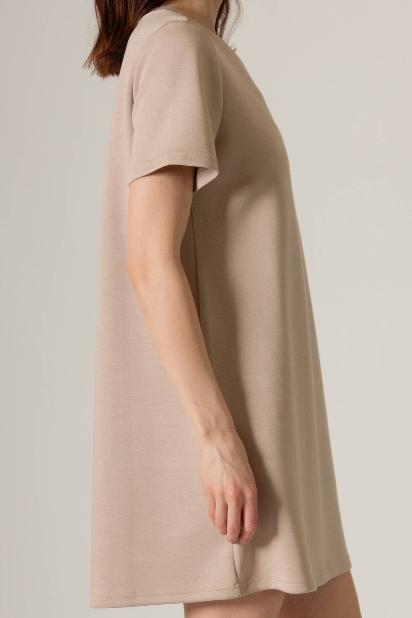 P. CILL Butter Modal Short Sleeve Dress