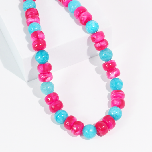Fiesta Pop Beaded Necklace