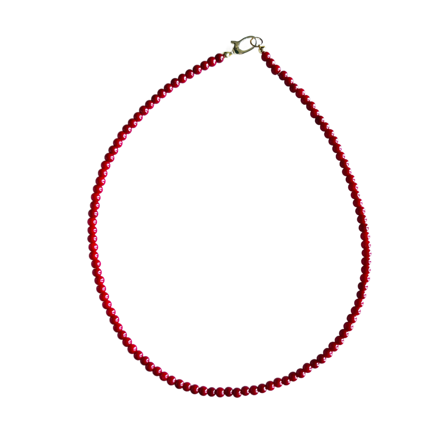 Dainty Gumball Gemstone Necklace