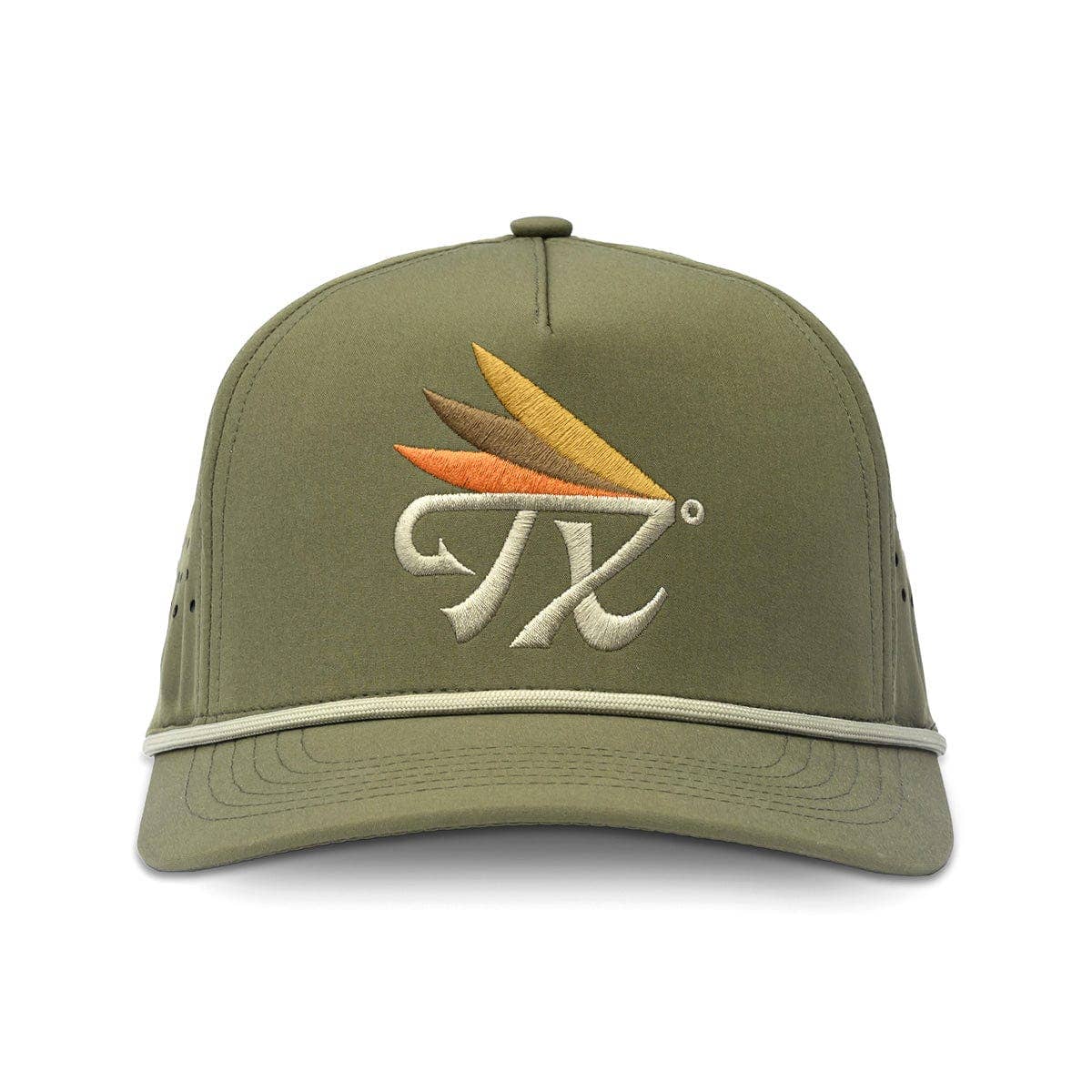 Texas Fly Snapback Hat | Olive