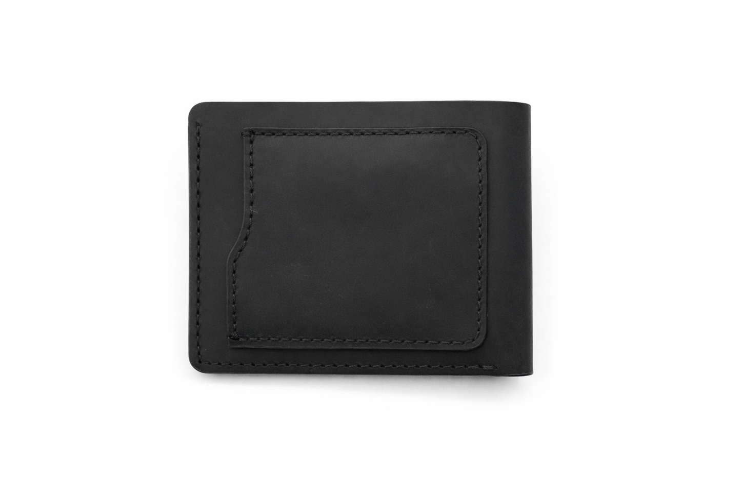 Men’s Full-Grain Crazy Leather Bifold Wallet Premium Leather