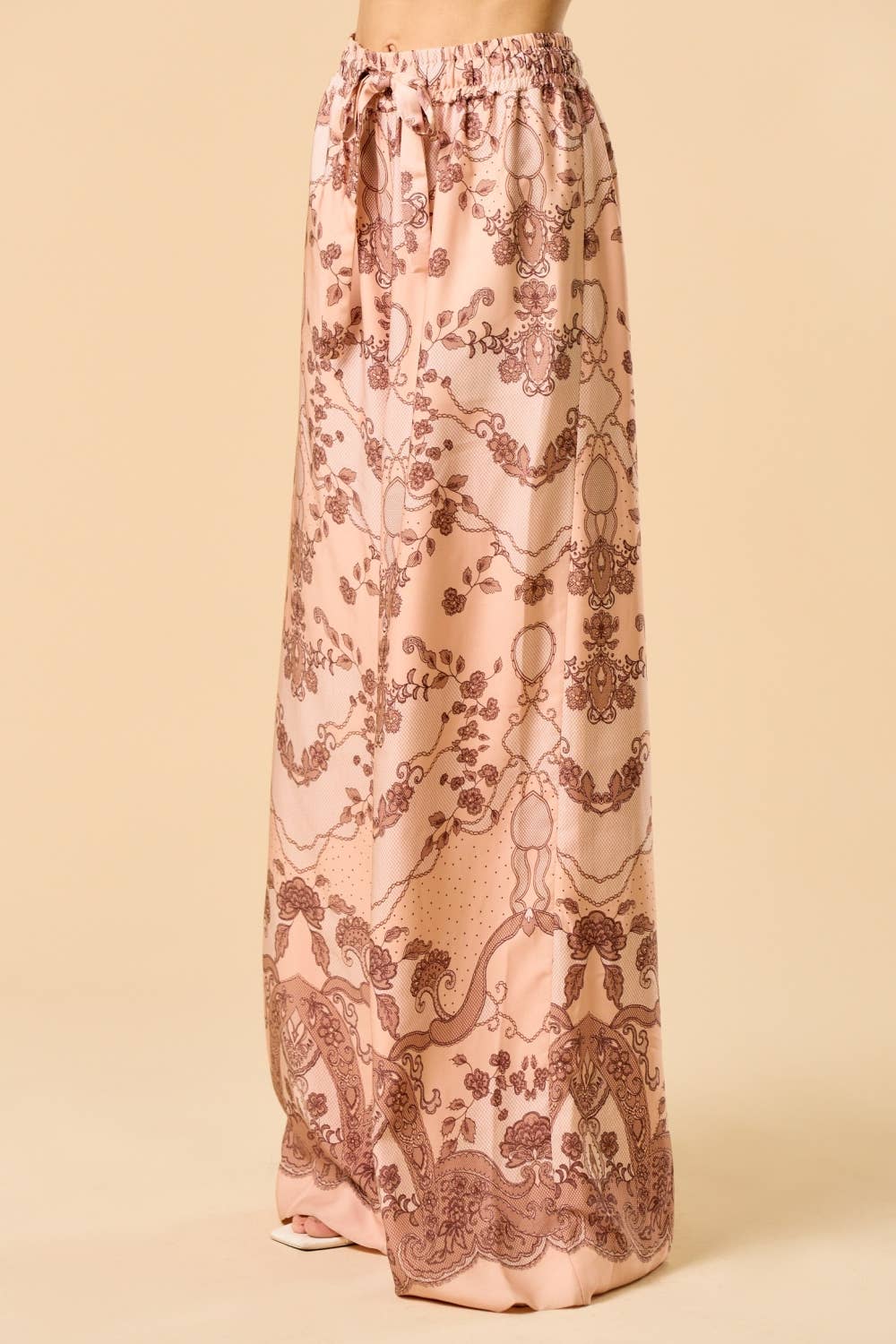 ILP4870 Silky Printed Pants