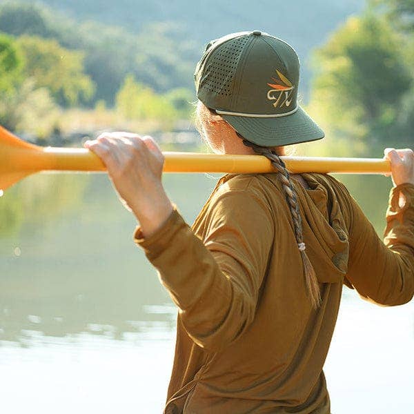 Texas Fly Snapback Hat | Olive