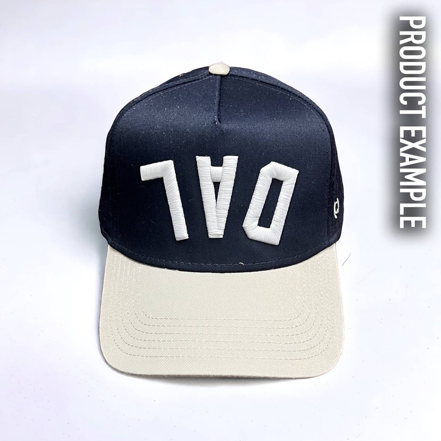 The Upside Down Two-Tone Hat - Customizable