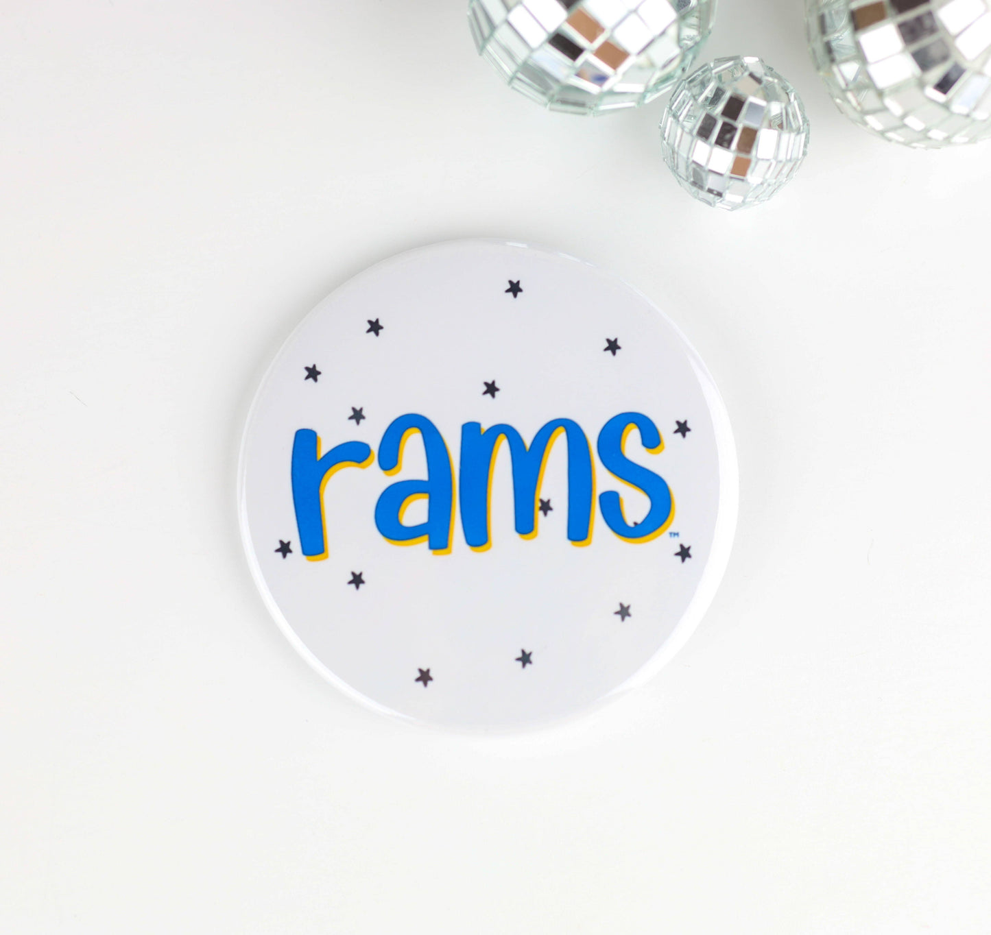 ANGELO STATE Game Day Buttons - "Angelo State Boots" Design