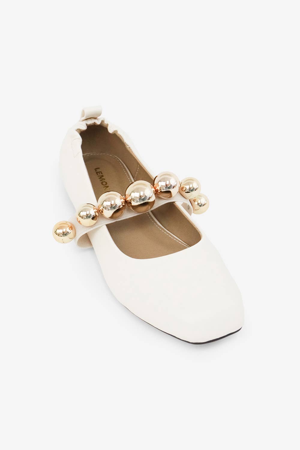 COLLEEN - FALL '25 Chic Ballet Flat with Gold Details