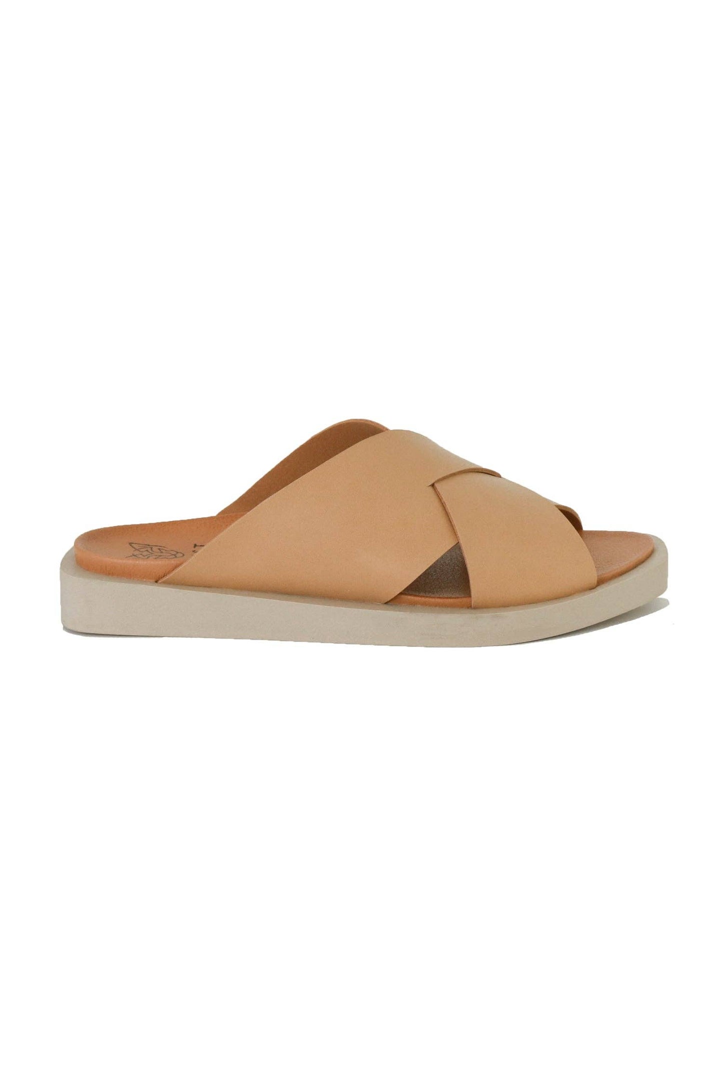 VICENTE-09 Crisscross Slide Sandals