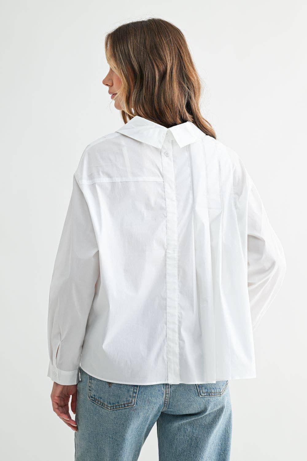 Josh Top with Pleating