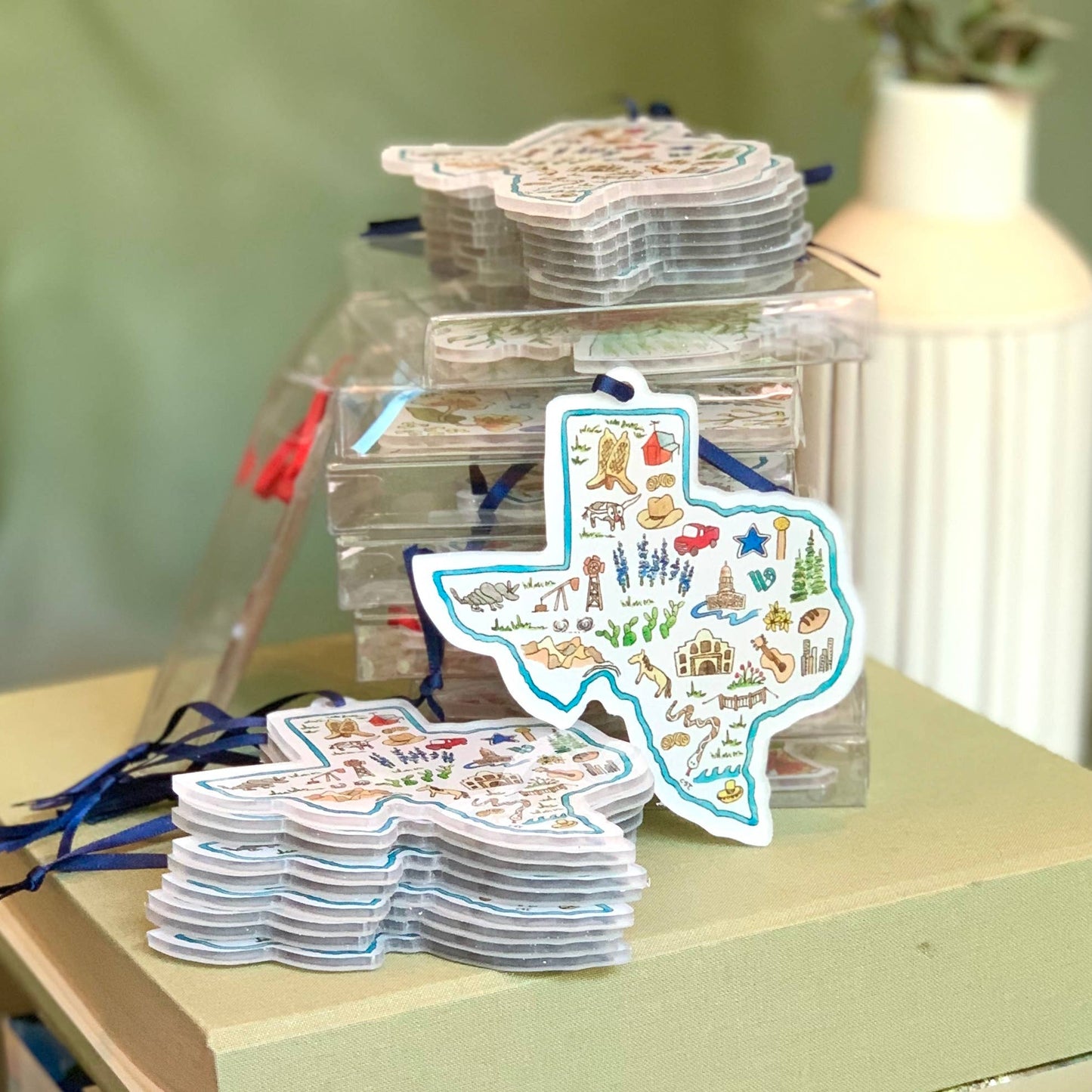 Texas Icons Ornament
