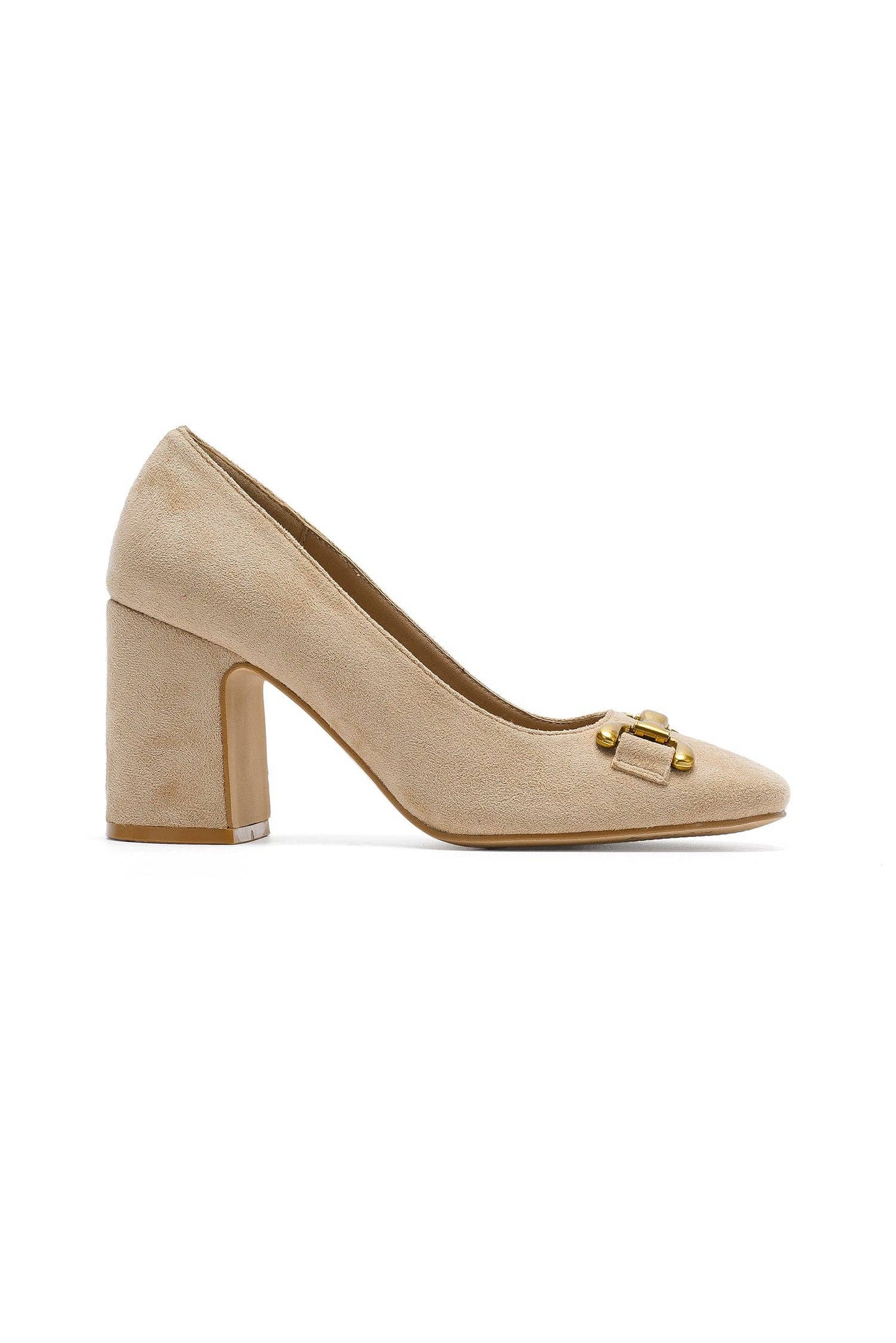 PALMER-05 Block Heel Pumps