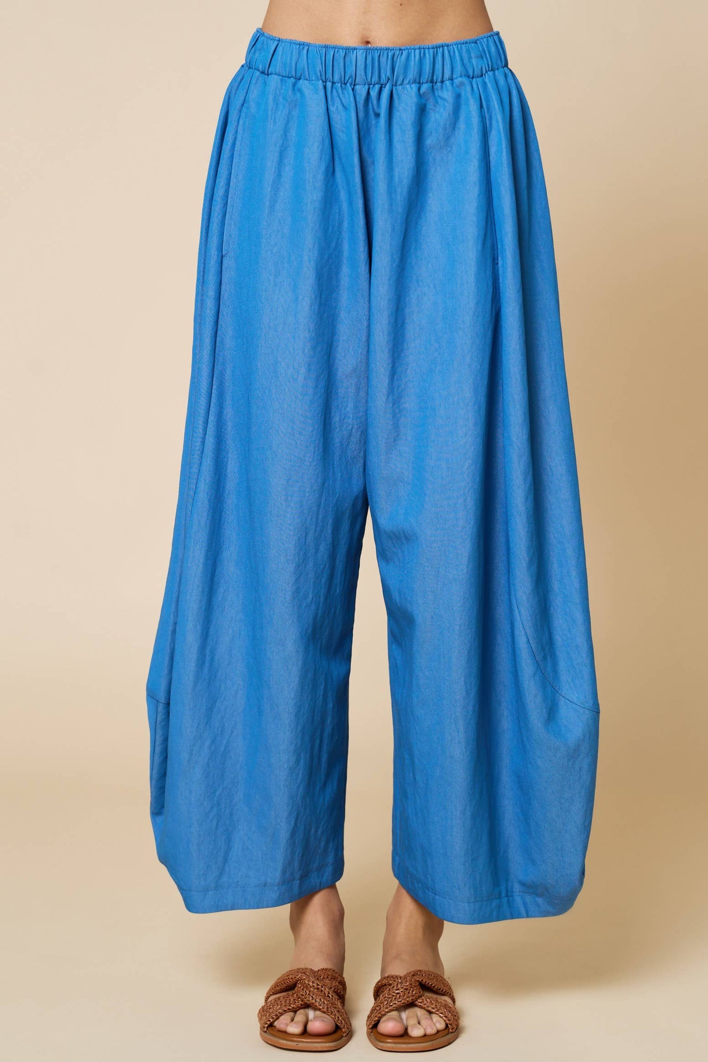 Elastic Waist Balloon Pants