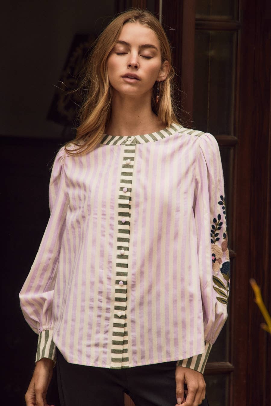 Striped Blouse