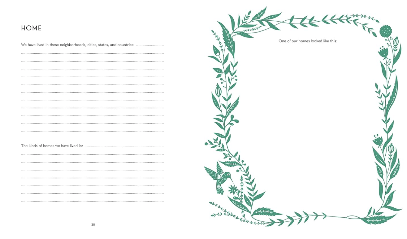 This Family of Ours: A Guided Journal for Families