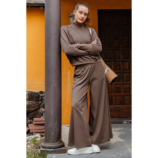 COTTON LYCRA TEXTURED SLEEVE SET