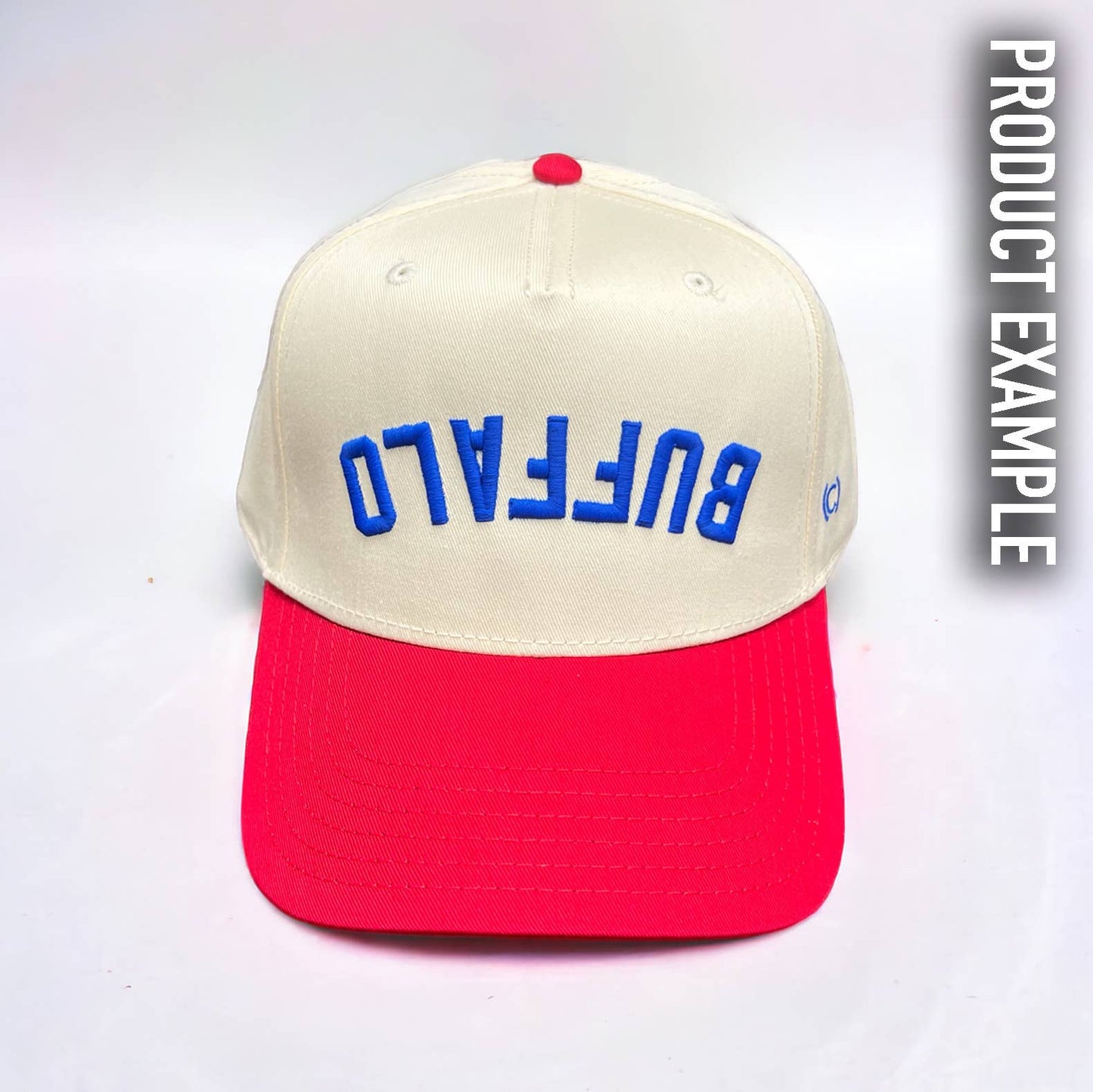 The Upside Down Two-Tone Hat - Customizable