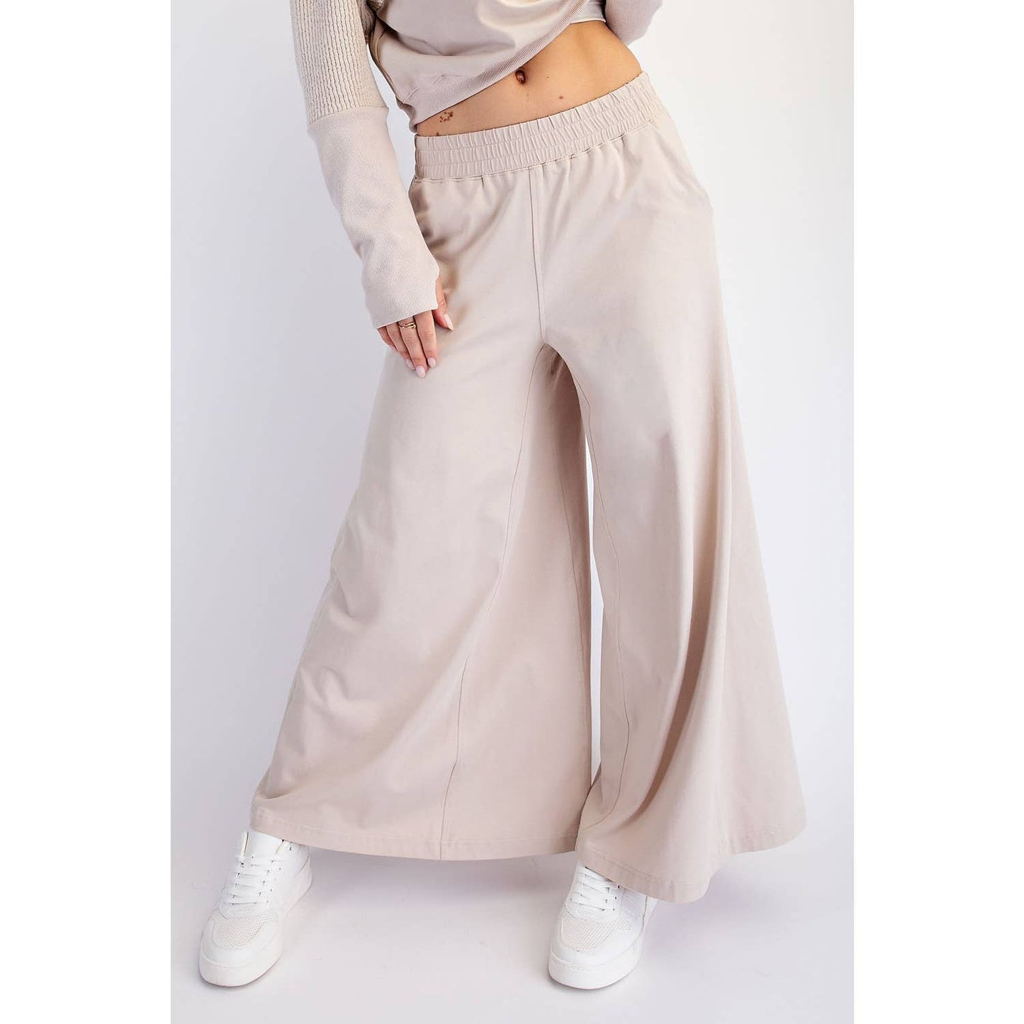COTTON LYCRA TEXTURED SLEEVE SET