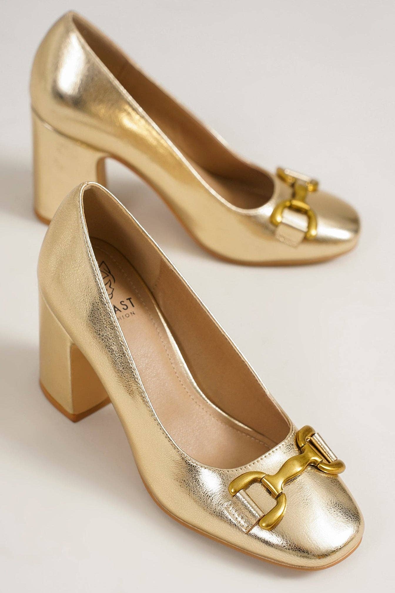 PALMER-05 Block Heel Pumps