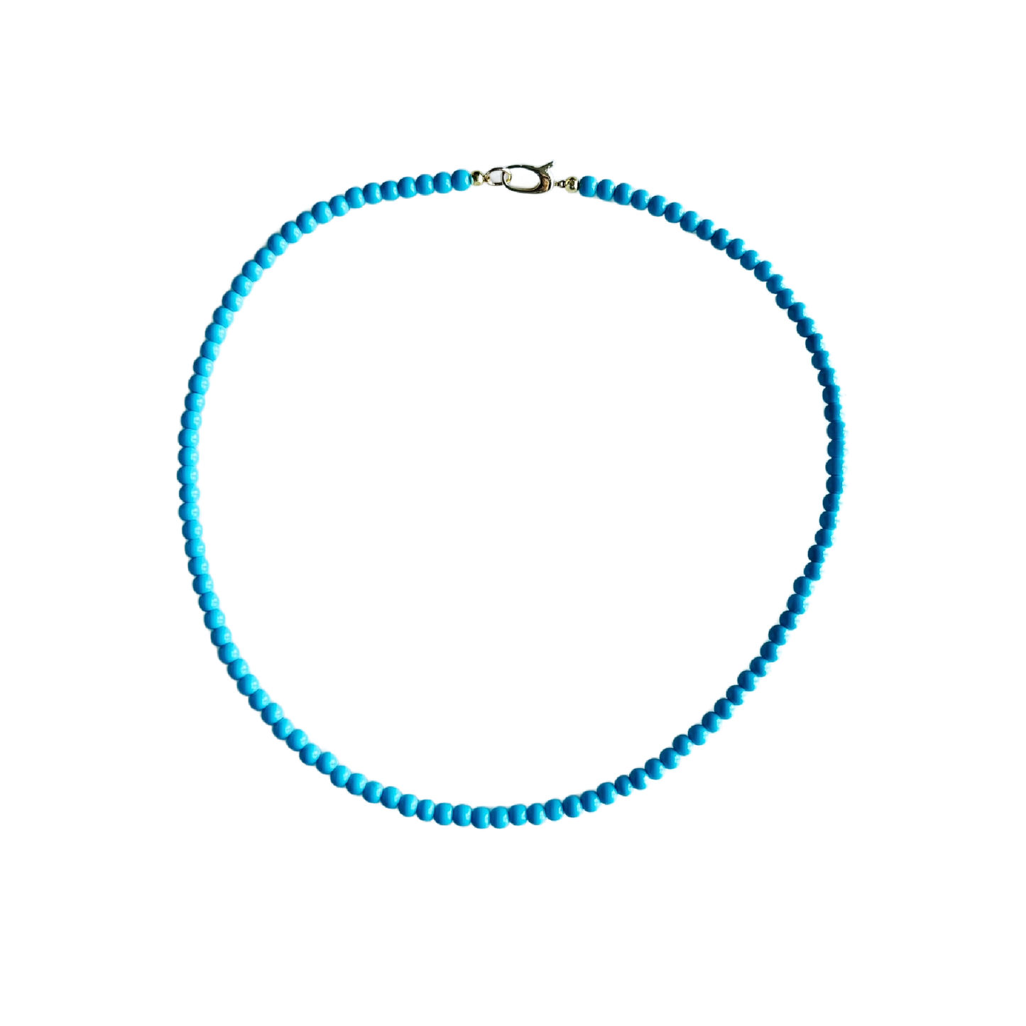 Dainty Gumball Gemstone Necklace