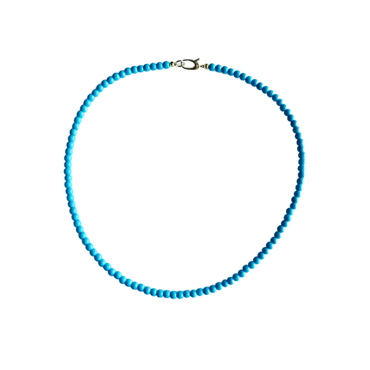 Dainty Gumball Gemstone Necklace