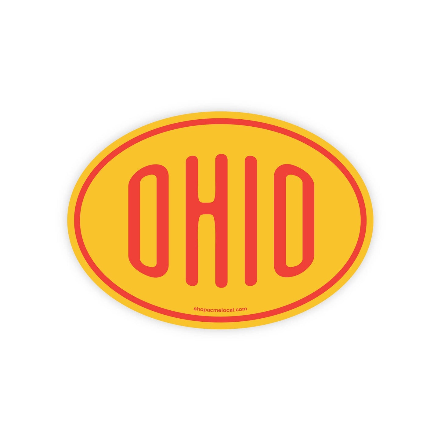 Vintage Oval Customizable Sticker