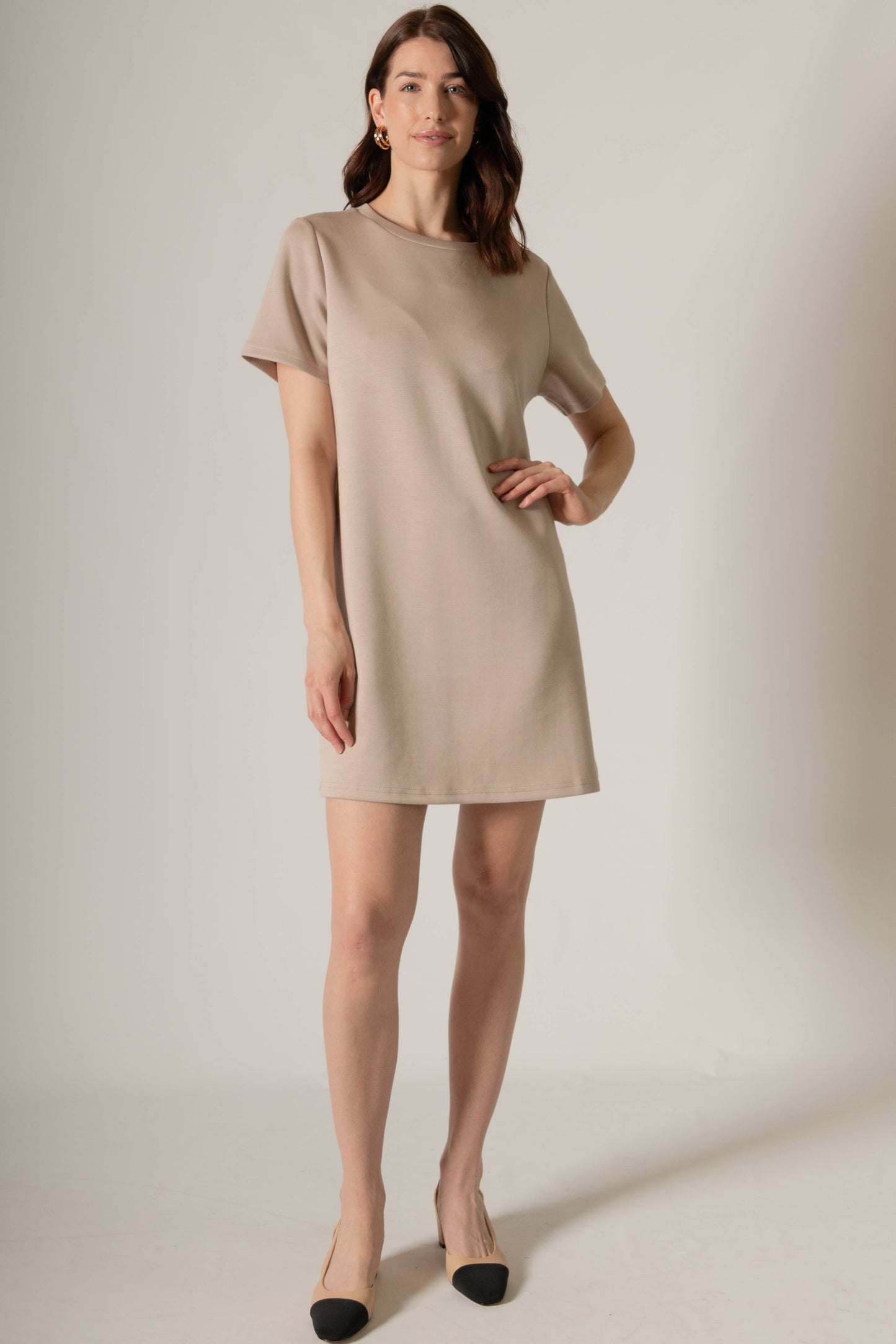 P. CILL Butter Modal Short Sleeve Dress