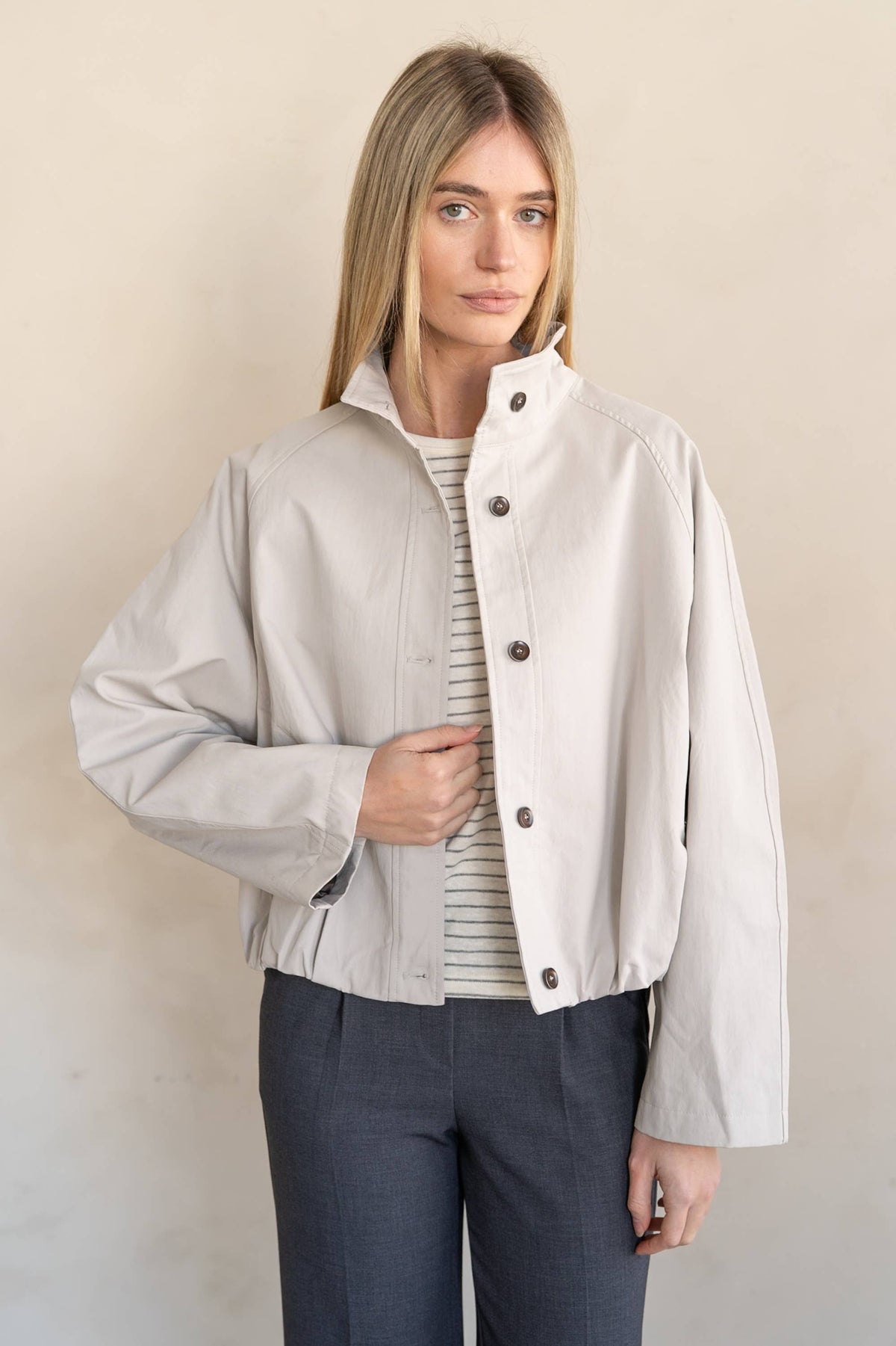 CASUAL BLOUSON JACKET