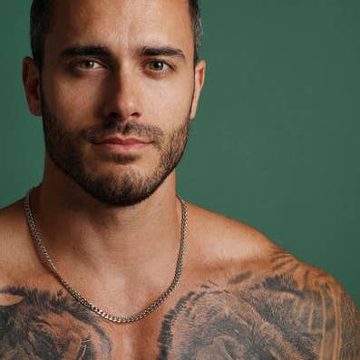 5mm Stainless Steel Curb Chain Necklace for Men