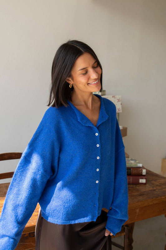 Blue Piper Cardigan
