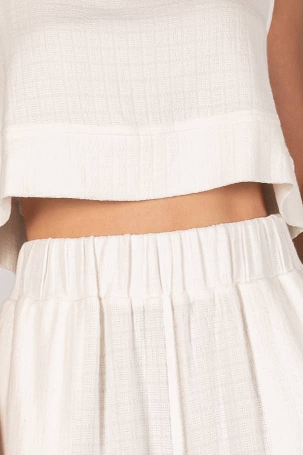 P. CILL Linen Wide Leg Pants