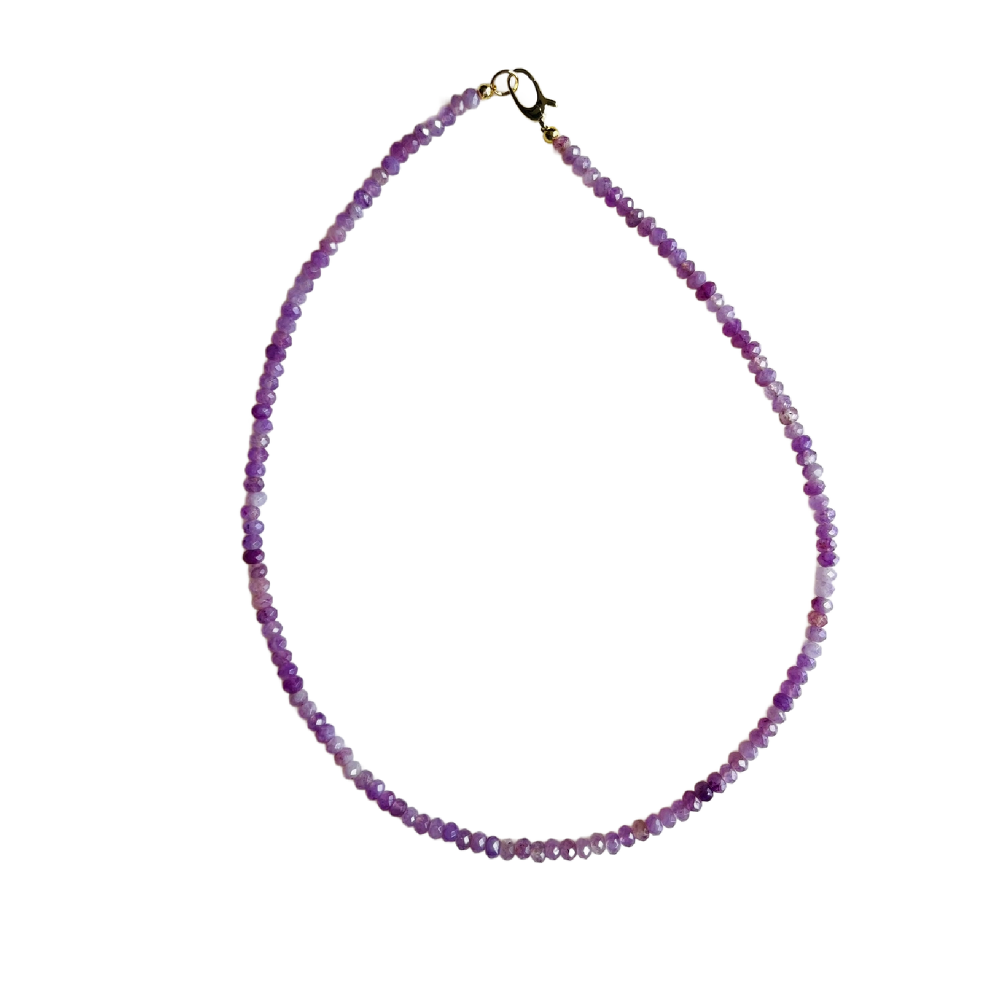 Dainty Candy Gemstone Necklace