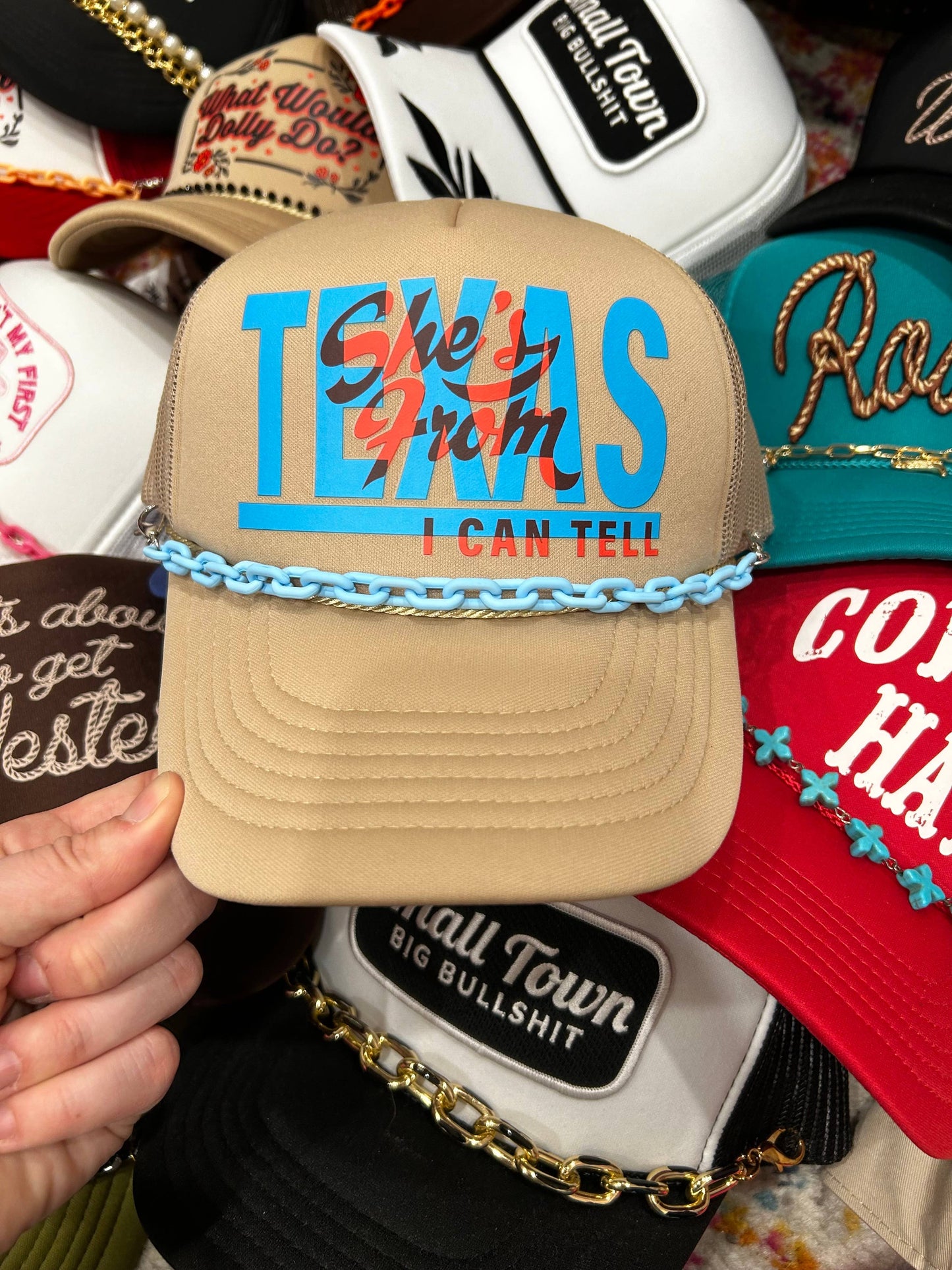 She's From Texas I Can Tell Trucker | Western Hats | Rodeo