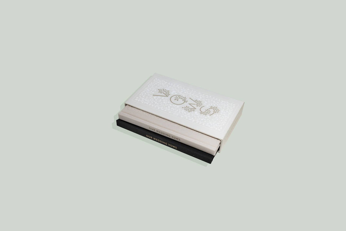 Wedding Vows Book: A Set of Two Keepsake Books for Weddings