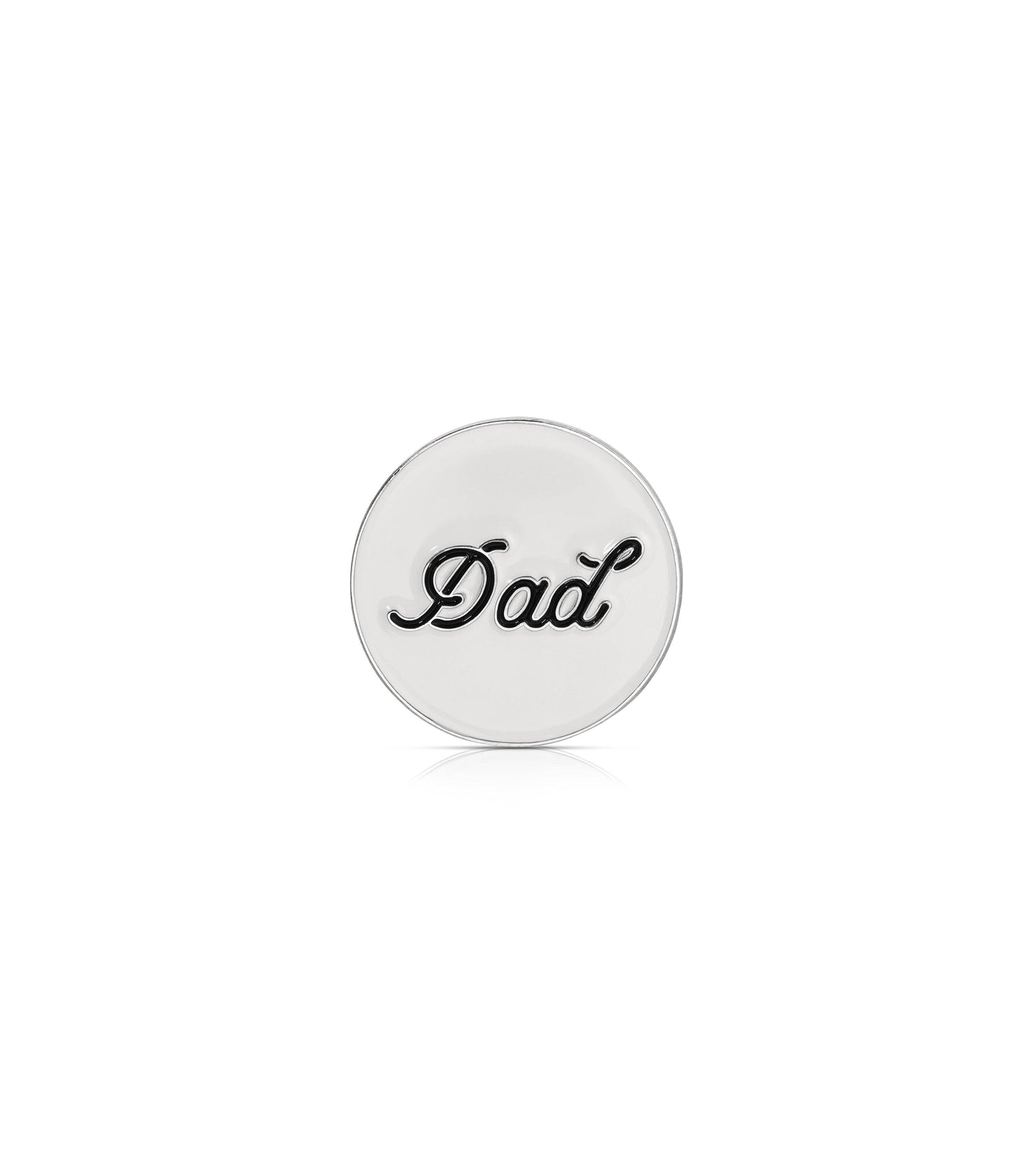 Dad Ball Marker | White