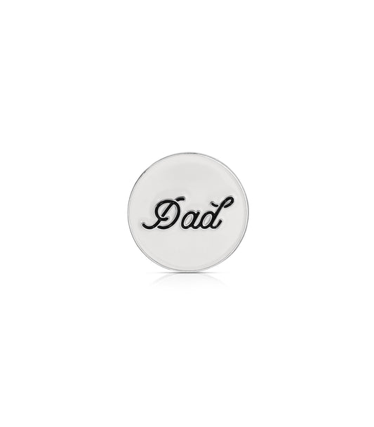 Dad Ball Marker | White