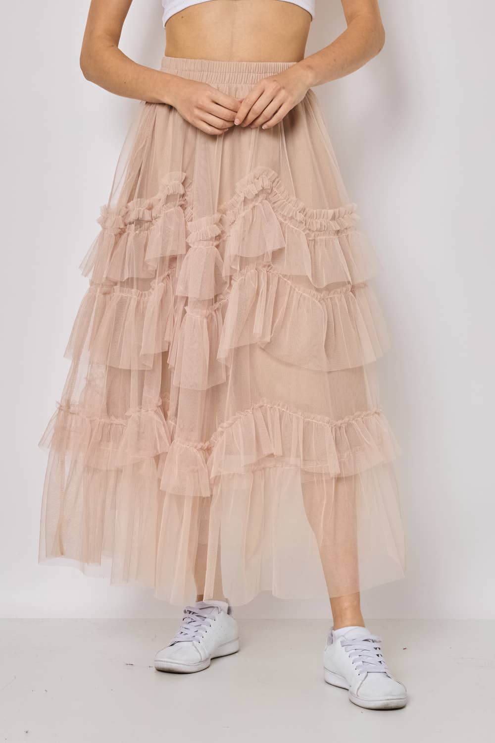 Long tulle skirt - FM612