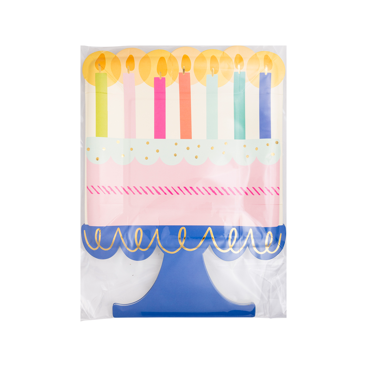 PLWIS41 - Cake Shaped Paper Plate