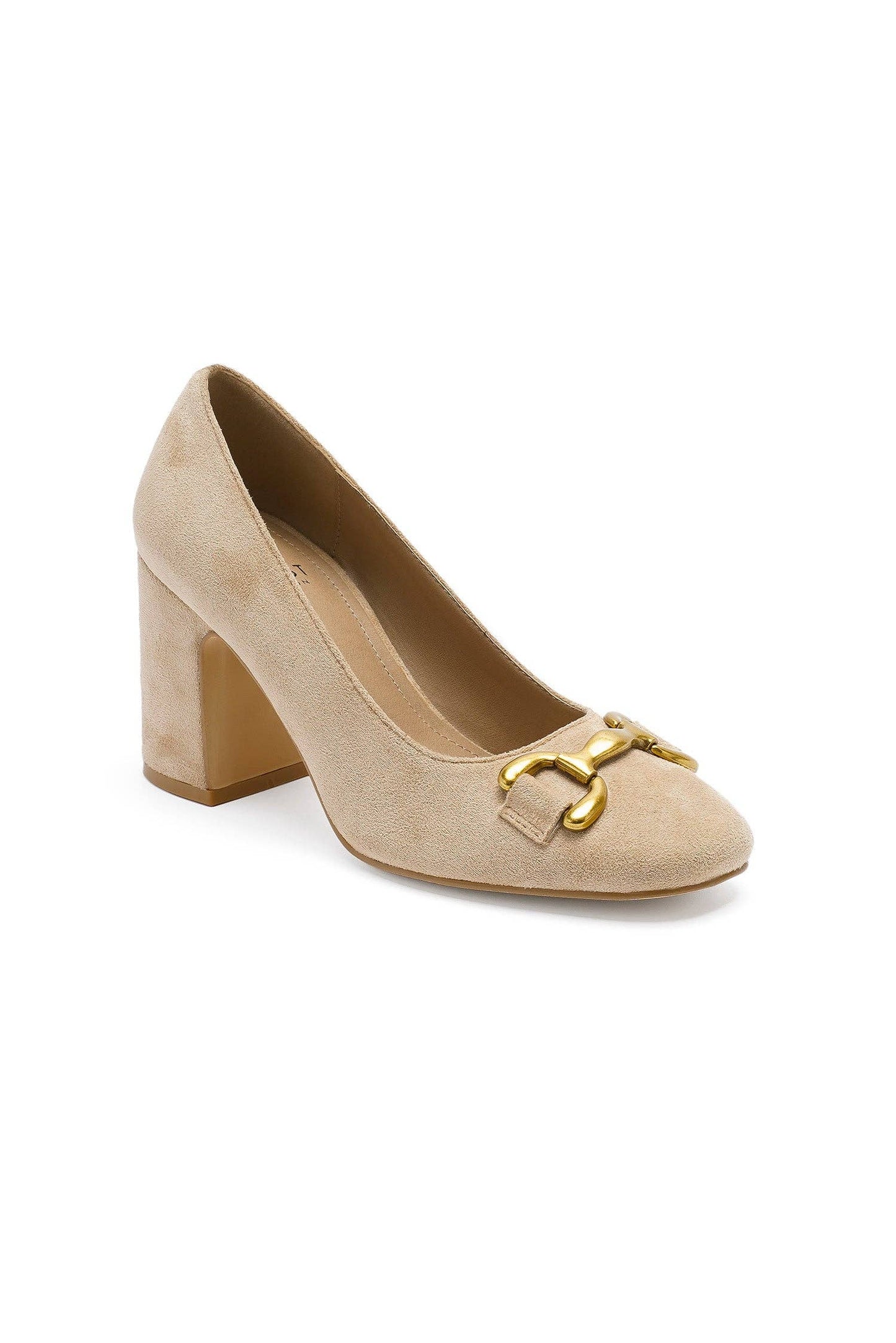 PALMER-05 Block Heel Pumps