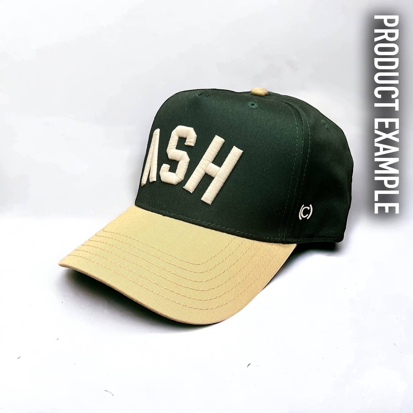 The Upside Down Two-Tone Hat - Customizable